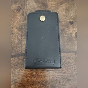 Coach & Lexus id / tag  leather case